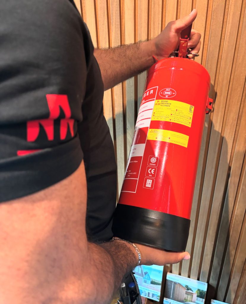 hoe lang kun je een brandblusser bewaren